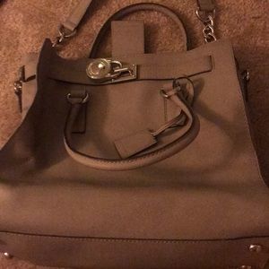 Grey Michael Kors shoulder bag